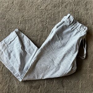 Lululemon Athletica Gray Pinstripe Pants